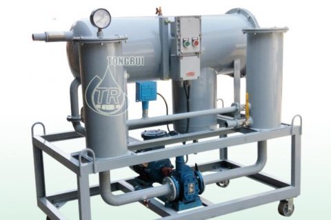 聚结疏散式轻质润滑油燃油滤油机性能形貌